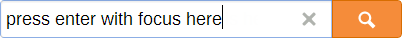 Search box with query and cursor | Coveo