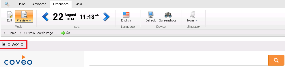 The result should look like this | Coveo for Sitecore 4