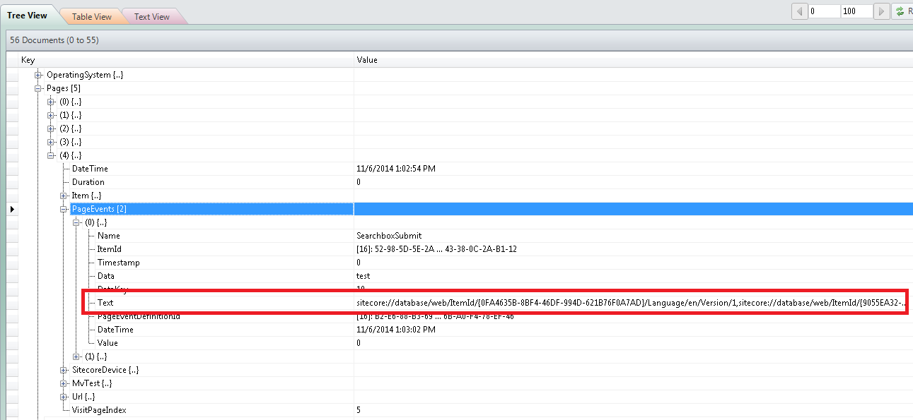 xDB results | Coveo for Sitecore 4