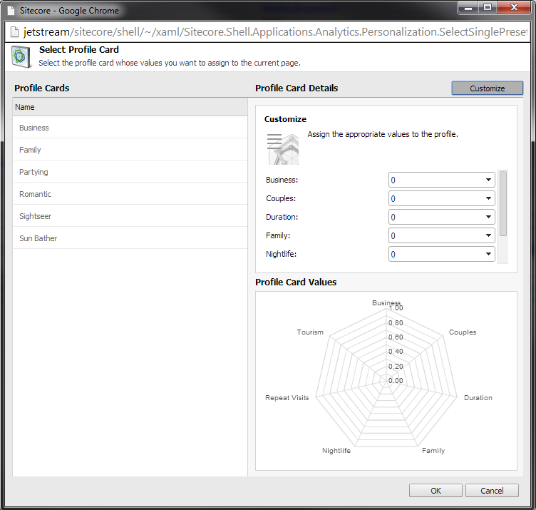 Then you can assign values to the keys you want | Coveo for Sitecore 4
