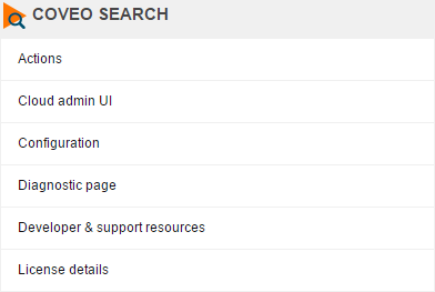 Choose License details (Cloud) | Coveo for Sitecore 4