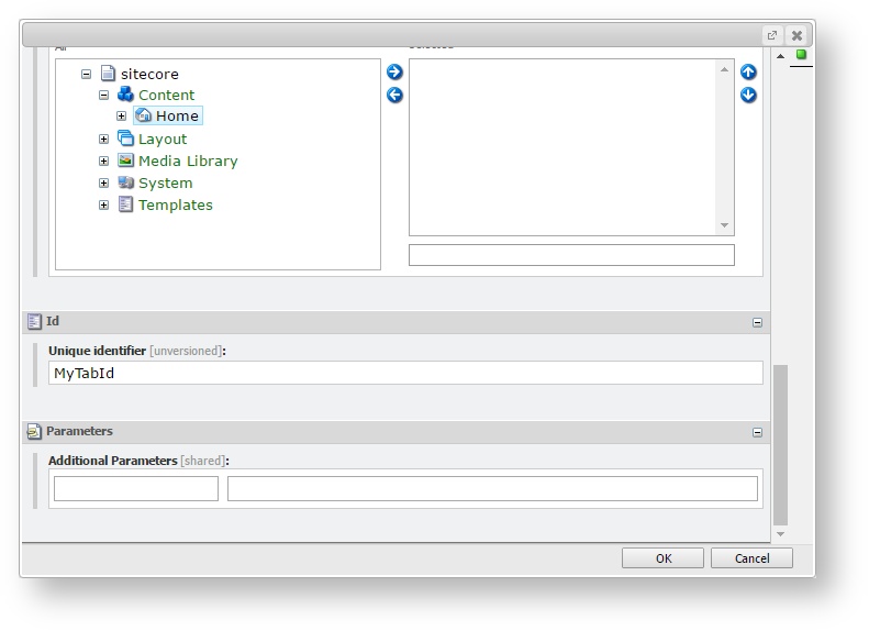 Locate the tab ID you want to filter results on | Coveo for Sitecore 4