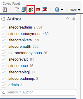 Edit the personalization options of the component | Coveo for Sitecore 4