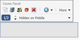 Validate that your Coveo Facet component is now hidden | Coveo for Sitecore 4
