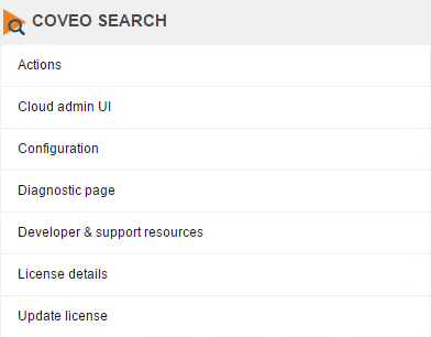 Choose License details (On-Premises) | Coveo for Sitecore 4