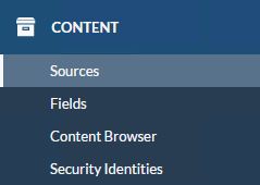 In Content > Sources click Add Source | Coveo for Sitecore 4