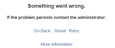 This event is triggered when the user does a query and ends up on the Error Page | Coveo for Sitecore 4