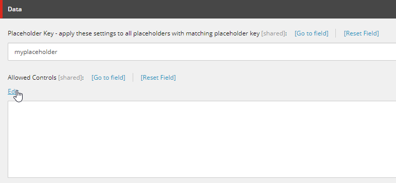 On your Placeholder Settings item in the Allowed Controls field click Edit | Coveo for Sitecore 4
