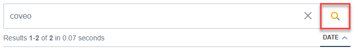 This event is triggered when the user clicks the search button or selects the Enter key in a search box | Coveo for Sitecore 4