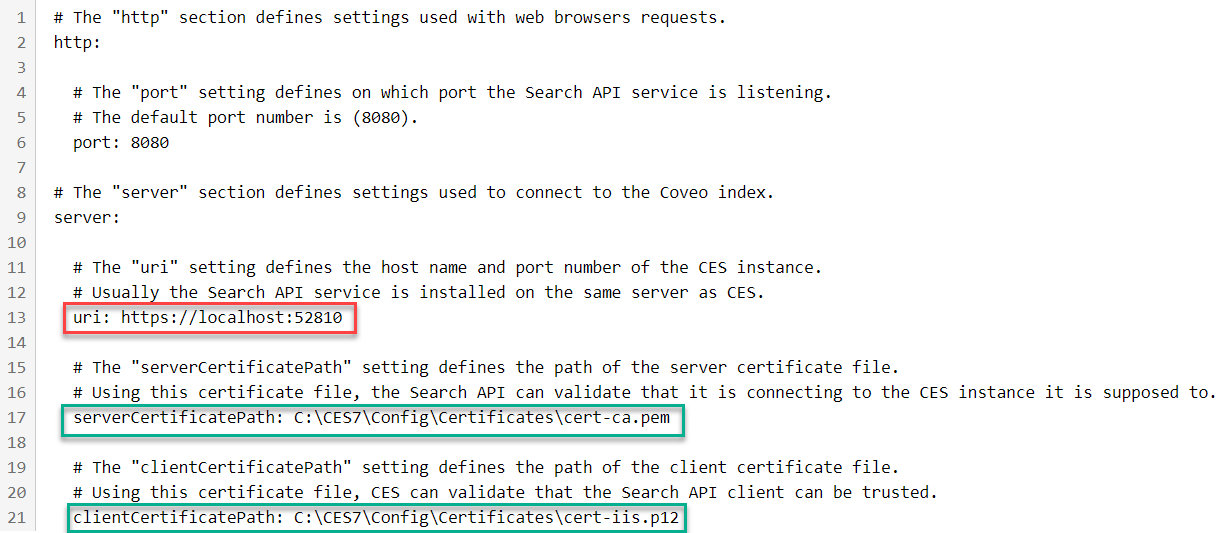 The values provided for these attributes could also be invalid which means they would lead to nonexistent files | Coveo for Sitecore 4