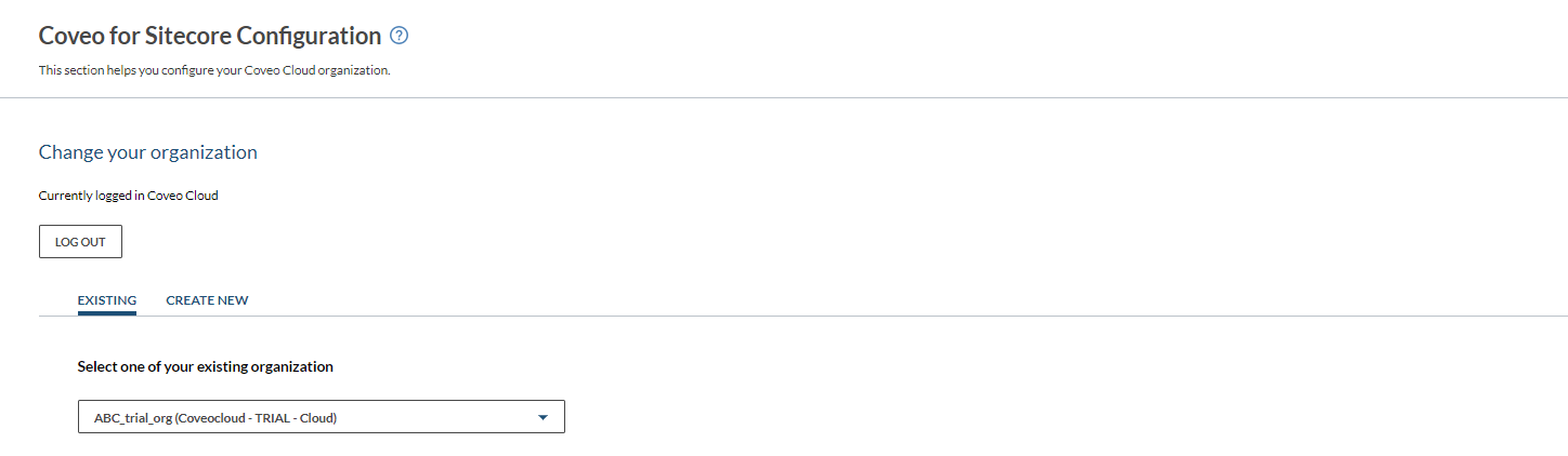 Follow the instructions shown on screen to log into the Coveo Platform using your preferred identity provider | Coveo for Sitecore 4