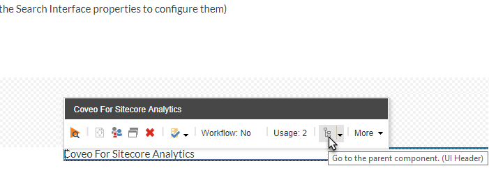ui header placeholder via go to parent