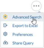 Advanced Search Menu Option | Coveo for Sitecore 5