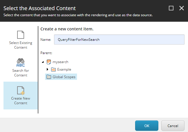 Create a data source | Coveo for Sitecore 5