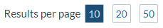 Results Per Page example output | Coveo for Sitecore 5