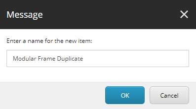 Sitecore prompt to enter a name for the new item | Coveo