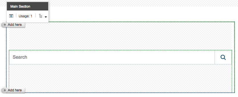 Main Section Selector | Coveo for Sitecore 5