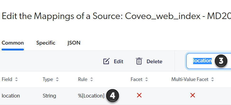 Last steps to finding the right metadata to use | Coveo for Sitecore 5