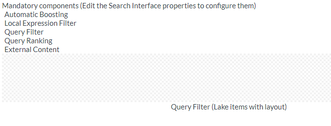 Query filter displayed | Coveo for Sitecore 5