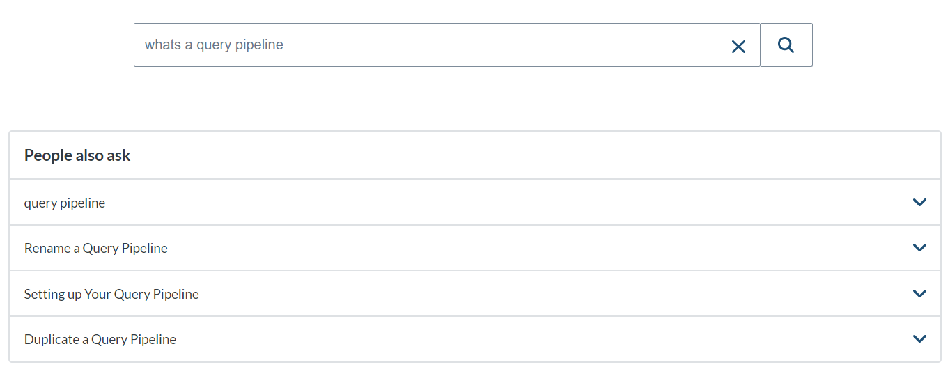 Smart snippet suggestions example | Coveo for Sitecore 5