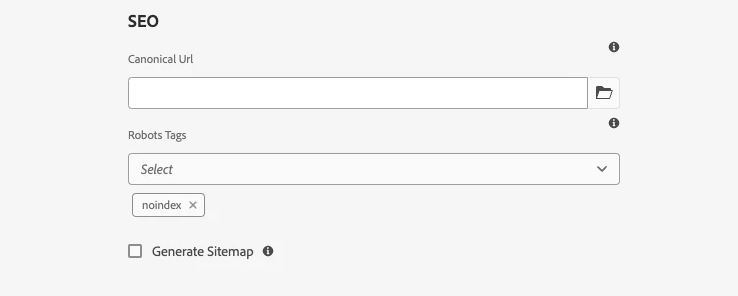Sources | Adobe Experience Manager Activate sitemap generation