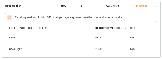 package-comment
