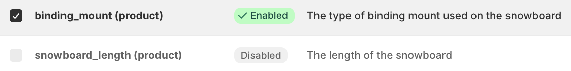 A structured metafield with an unsupported type