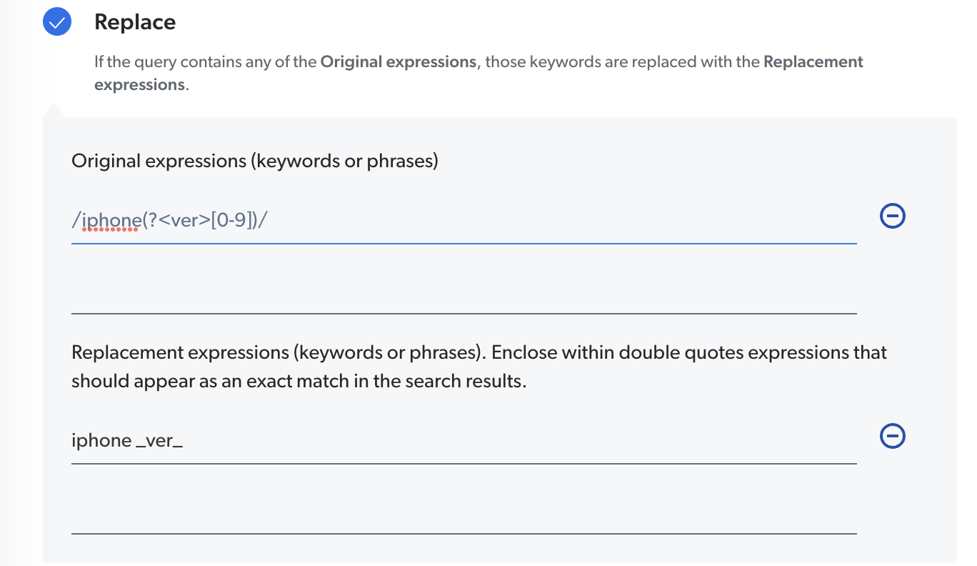 Coveo | Thesaurus Example