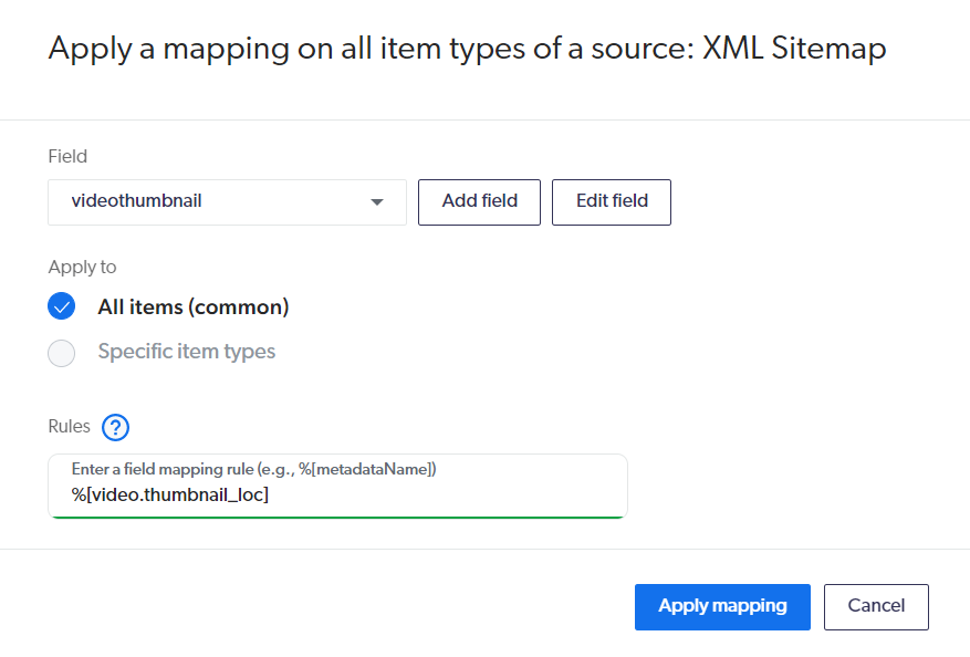 Admin-SitemapMappingRuleEx