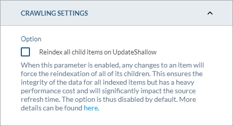 Reindex all child items on UpdateShallow option