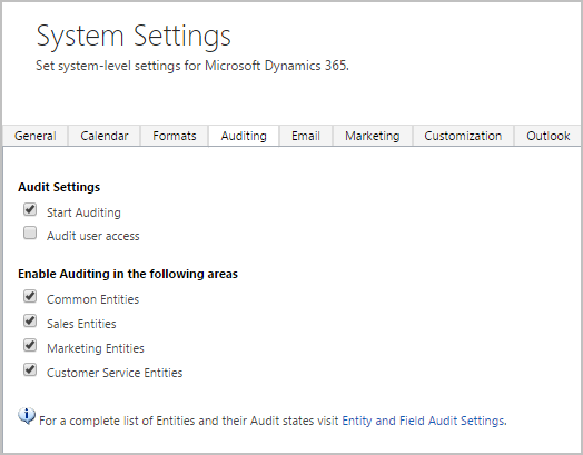 System Settings