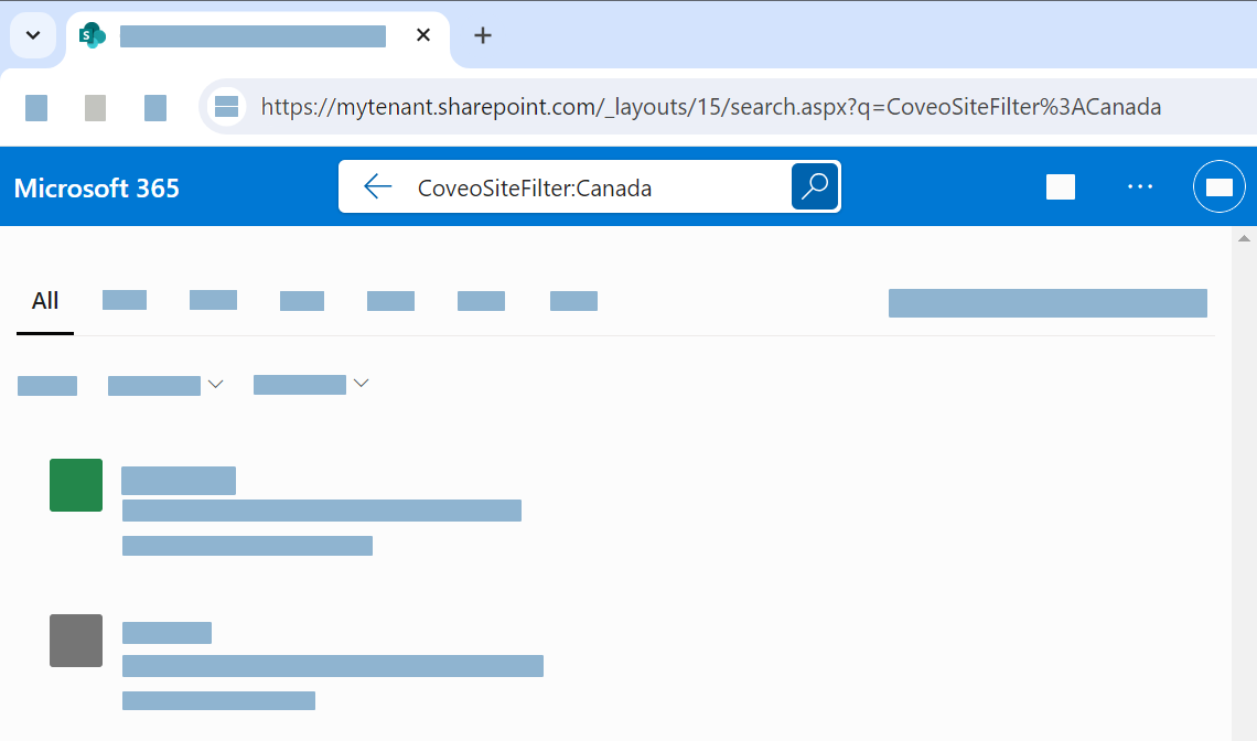 Tagged site not indexed by SharePoint Online