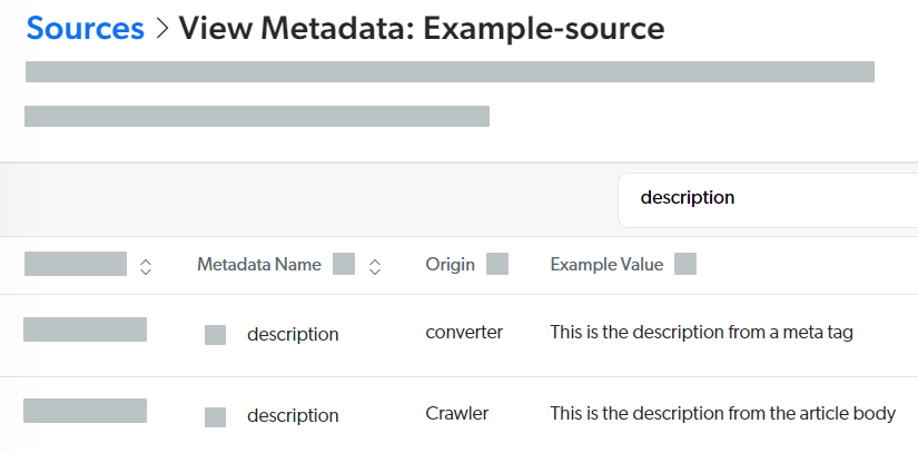 metadata value conflict