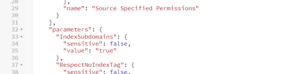 Adding the IndexSubdomains parameter | Coveo
