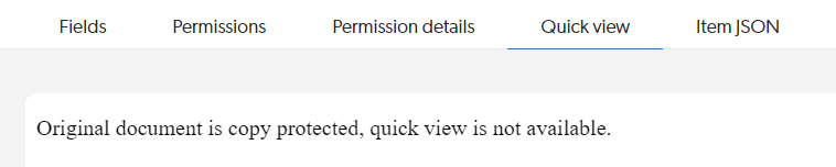 Copy protected PDF | Coveo
