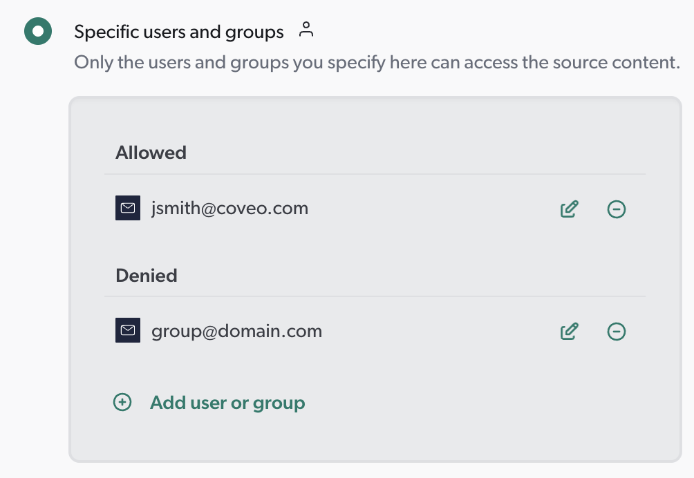 What's new in Coveo - New content security option