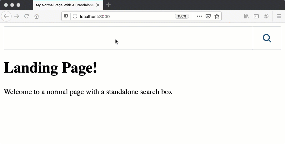 Search Express App Gif