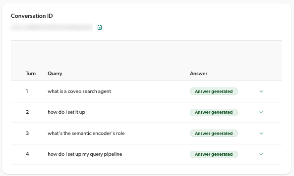 Conversation Inspector full conversation history | Coveo