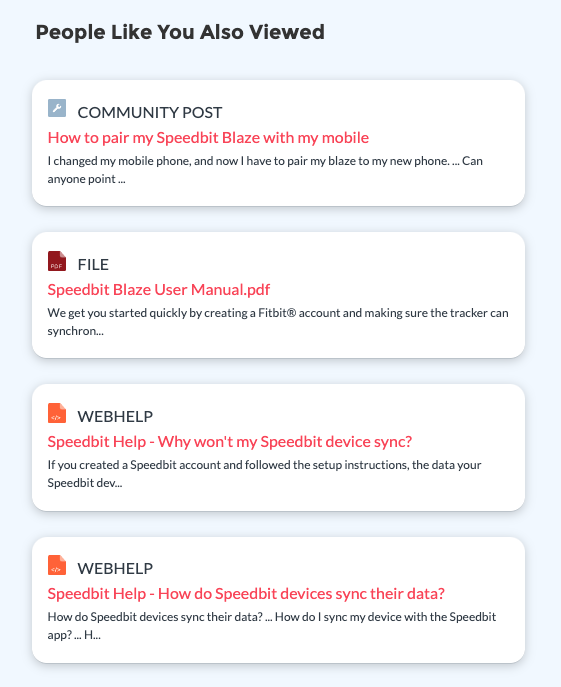 Content Recommendations Diagram