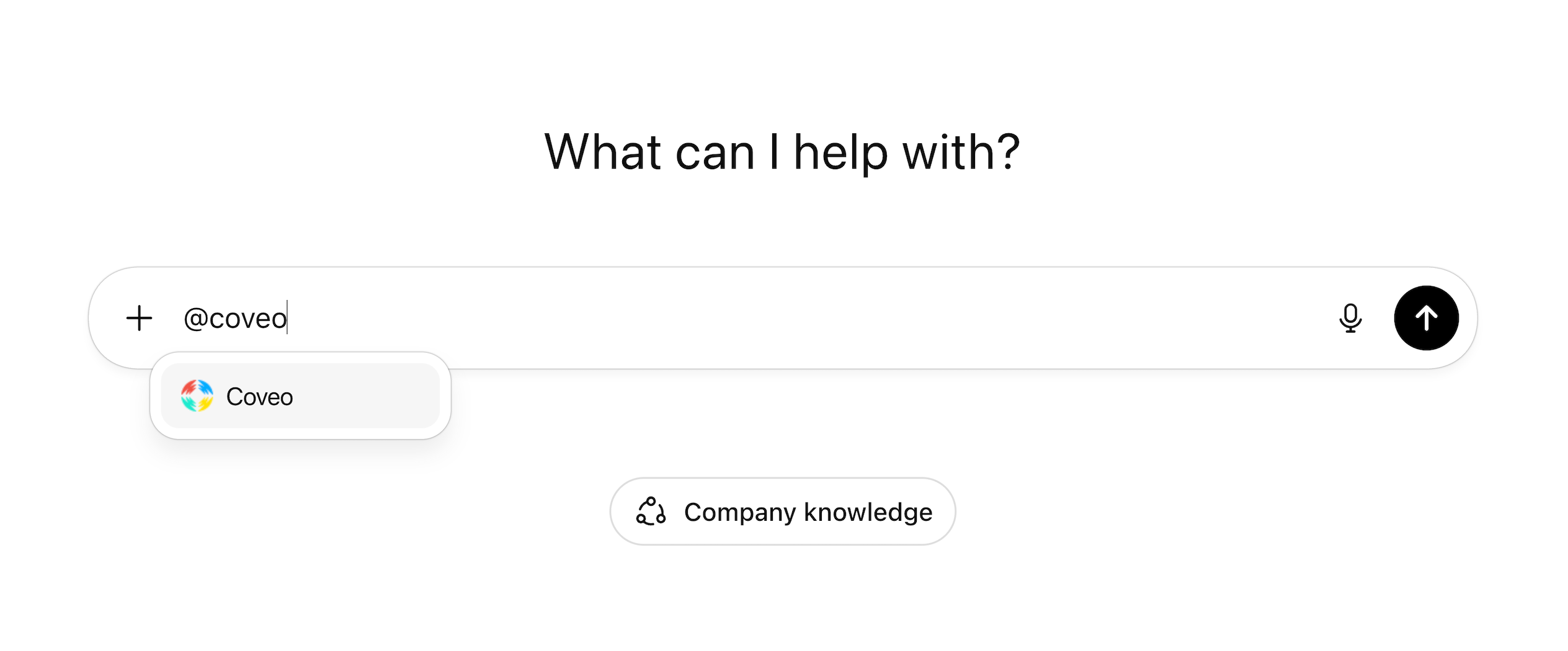 Trigger Coveo app in ChatGPT | Coveo MCP Server