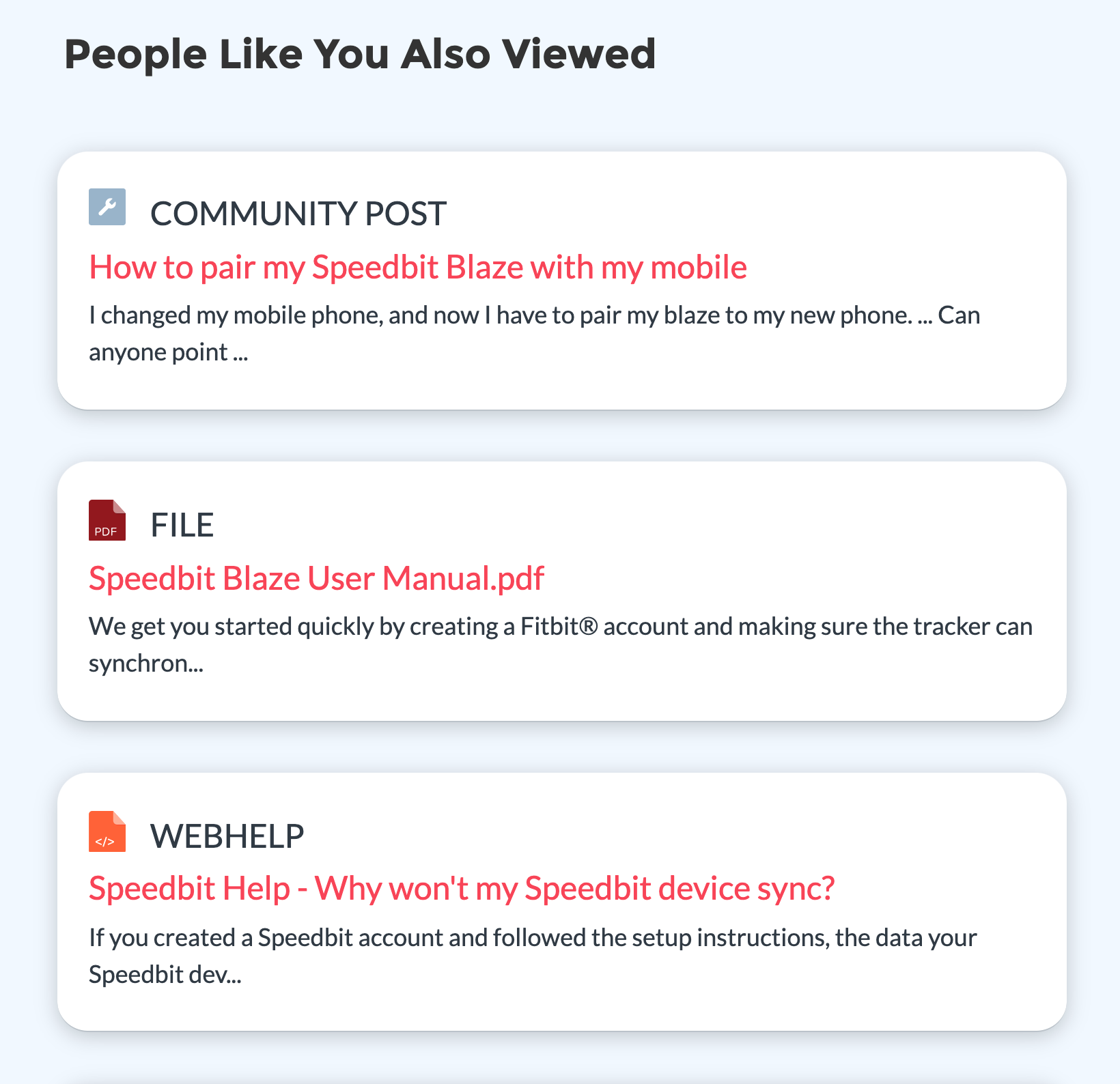 People like you also viewed panel