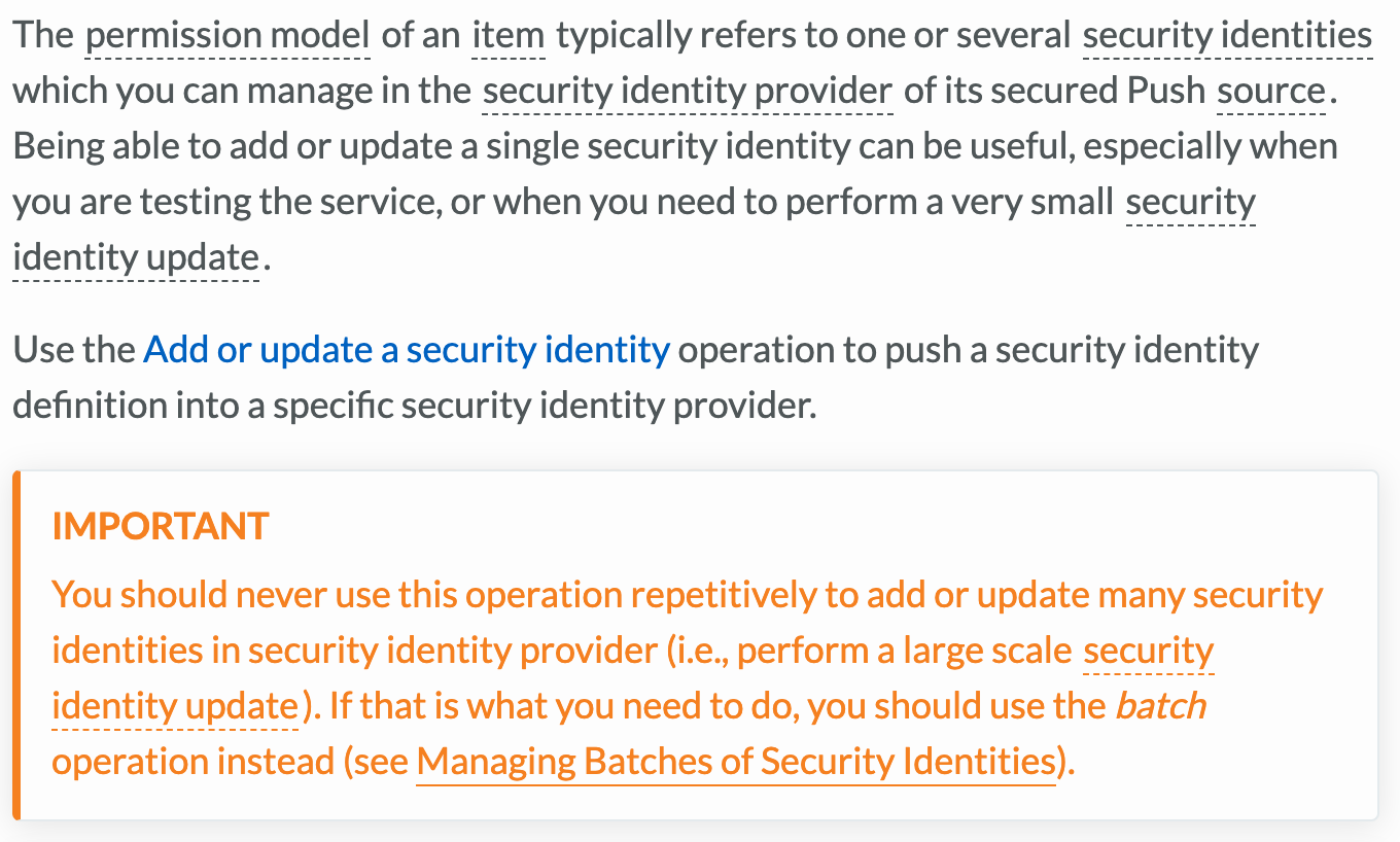 Example important box
