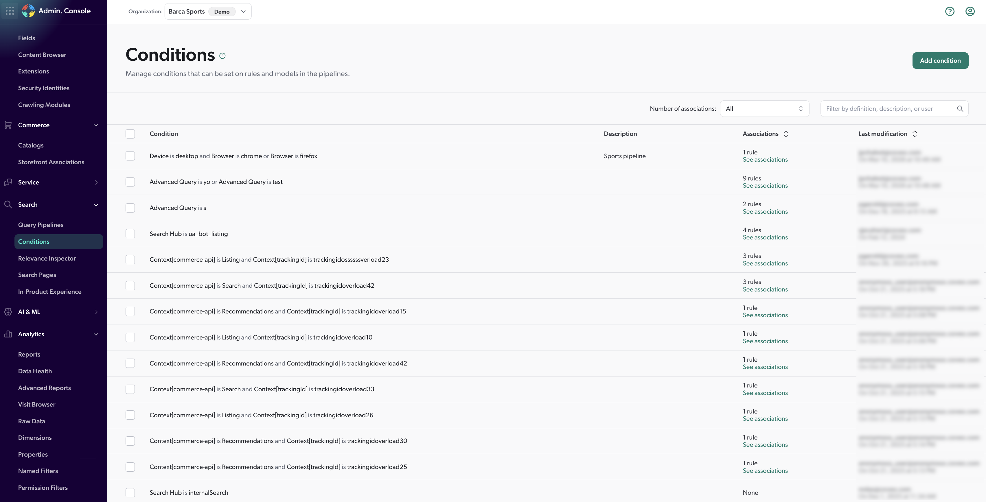 What’s new in Coveo - Query pipeline conditions enhanced
