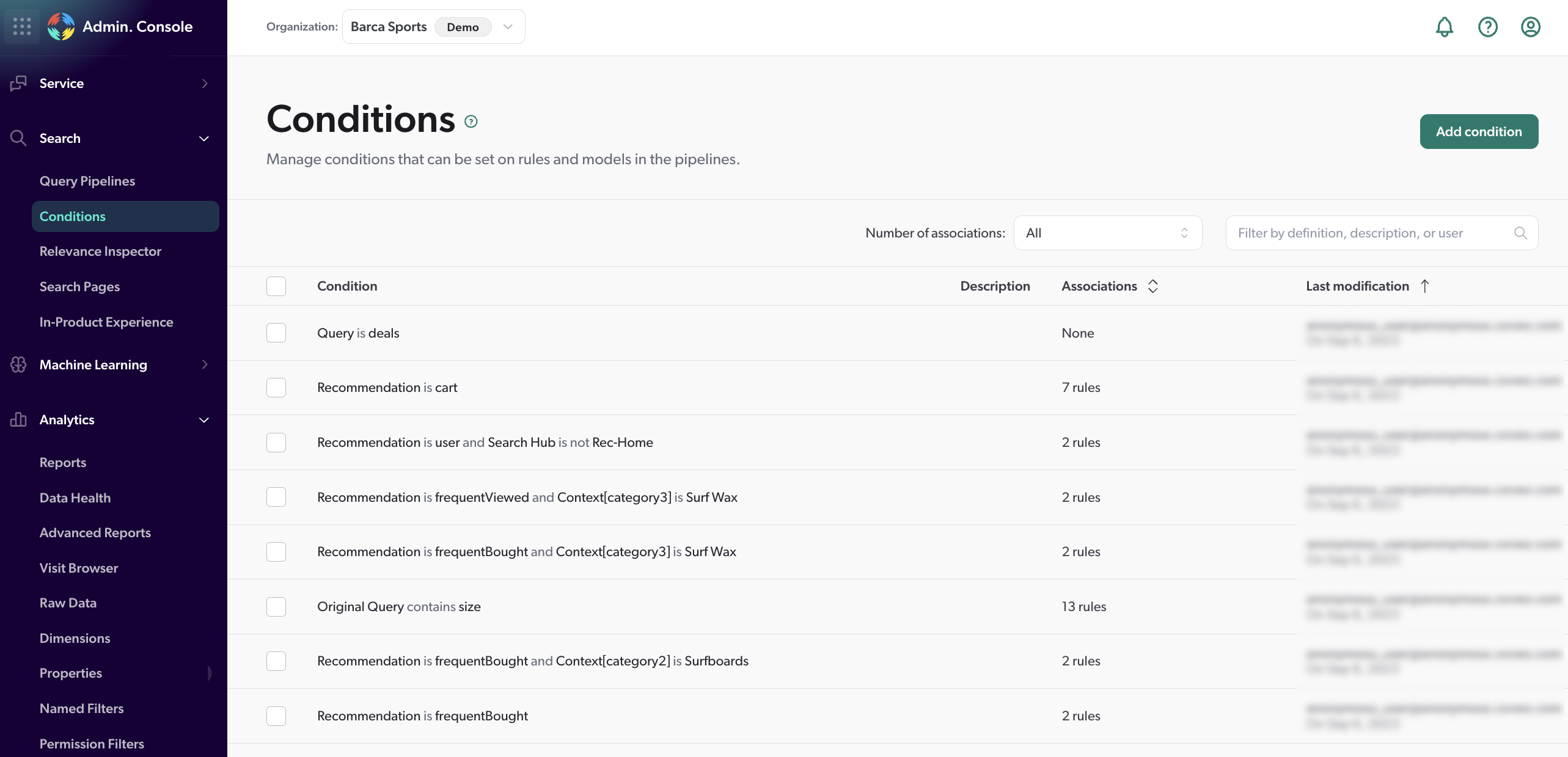 What’s new in Coveo - Query pipeline conditions at a glance